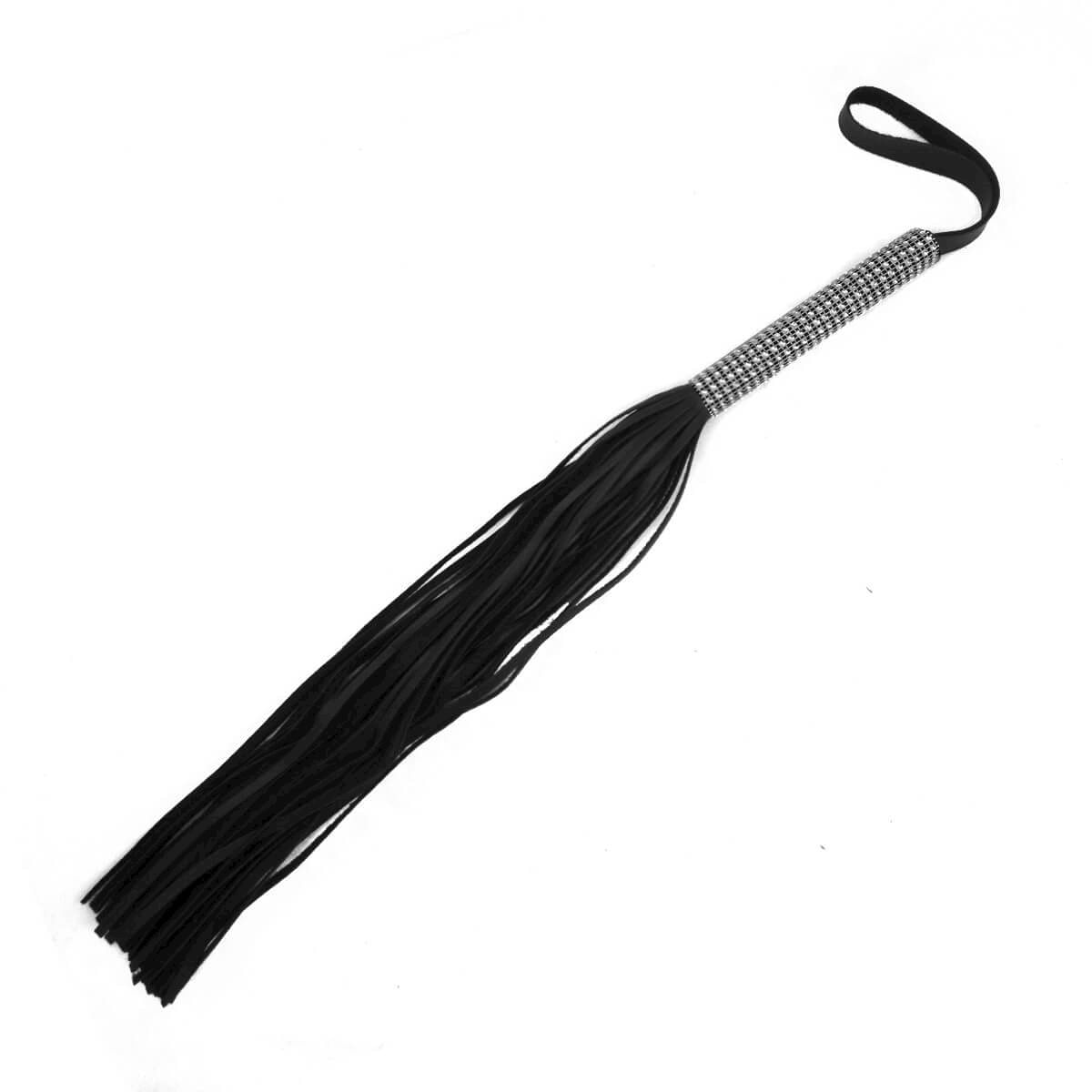 Chicote com Detalhes Reluzentes 40cm Dominatrixxx Chicote com Detalhes Reluzentes 40cm Dominatrixxx