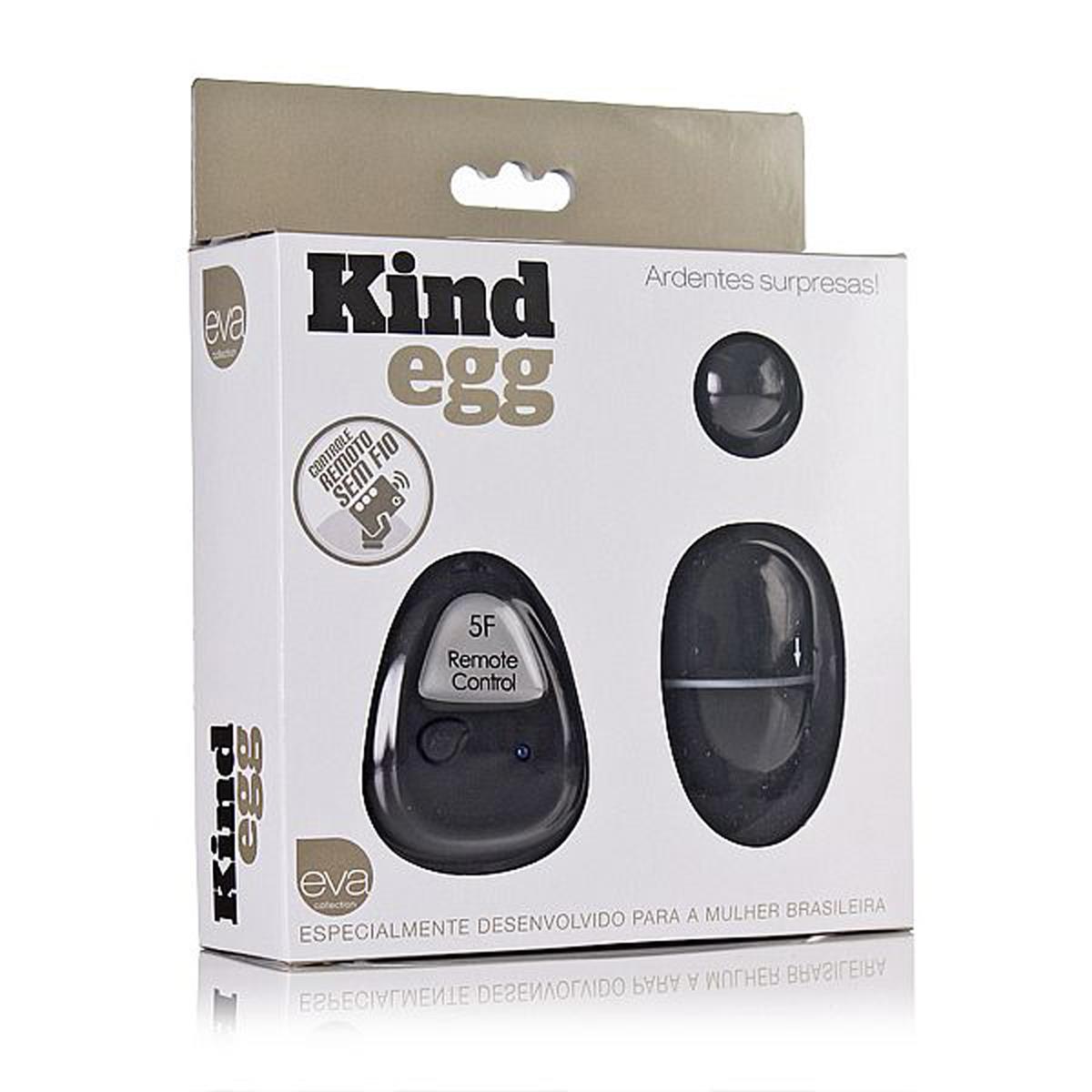Vibrador Kind Egg - Ardentes Surpresas - Eva Collection Adão e Eva - Miess