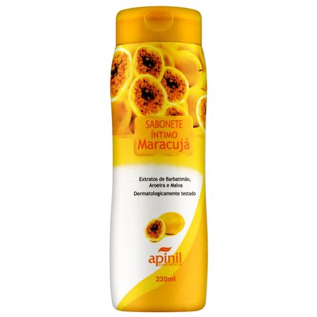 Sabonete Íntimo Aroma de Maracujá 200ml Apinil Cosméticos
