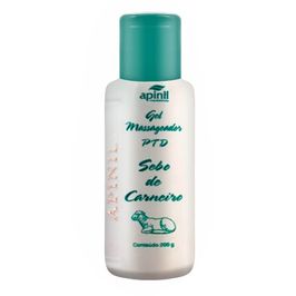 Gel Massageador PTD Sebo de Carneiro 200g Apinil Cosméticos