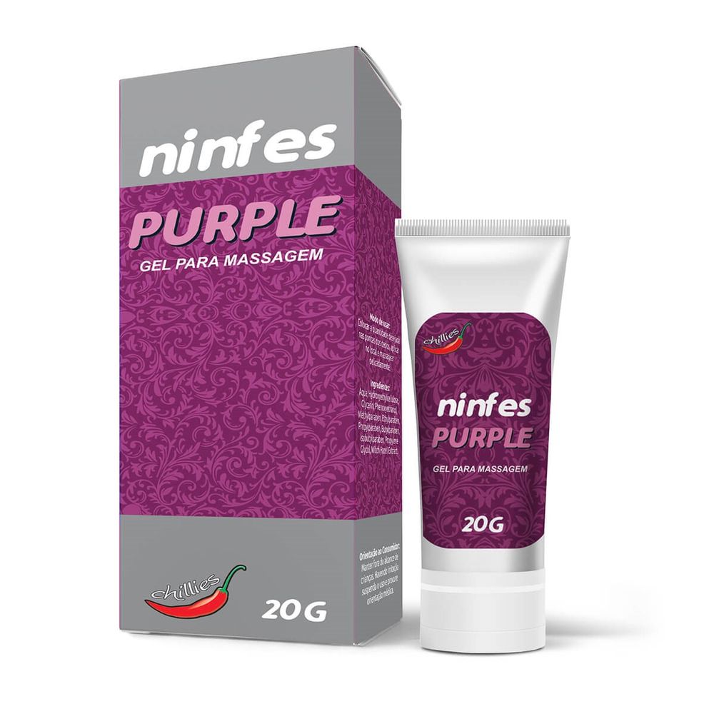Ninfes purple gel adstringente corporal 20g chillies
