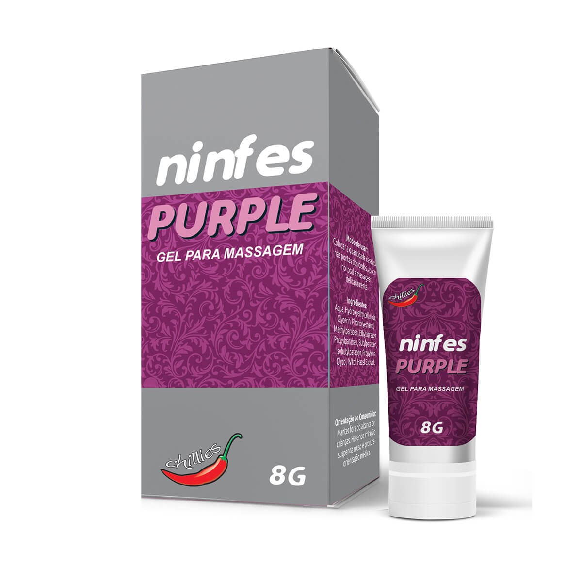 Ninfes Purple Gel Adstringente Corporal 8g Chillies Ninfes Purple Gel Adstringente Corporal 8g Chillies