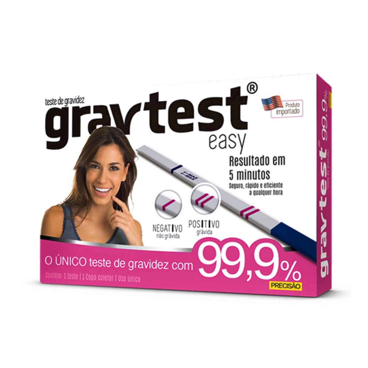 GravTest Easy Teste de Gravidez Cimed