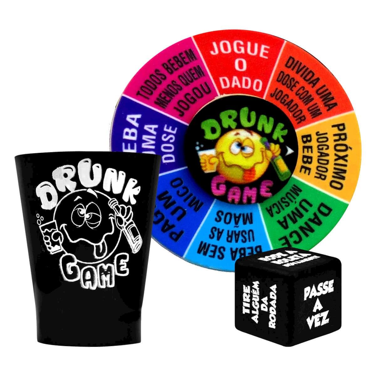Drunk Game Jogo Embriagante Diversão ao Cubo