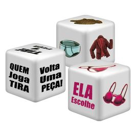 Jogo do Prazer Strip Tease Diversão ao Cubo