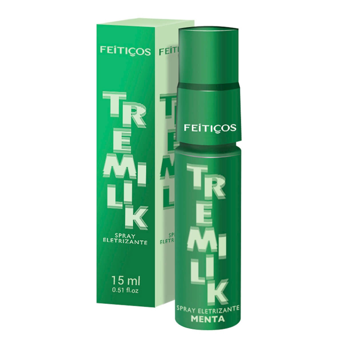 Tremilik Spray Eletrizante com Sabor de Menta 15ml Feitiços Aromáticos