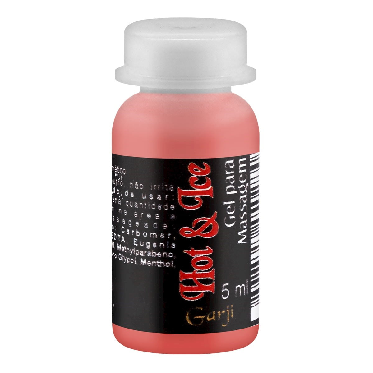 Hot e Ice Gel para Massagem 5ml Garji Hot e Ice Gel para Massagem 5ml Garji