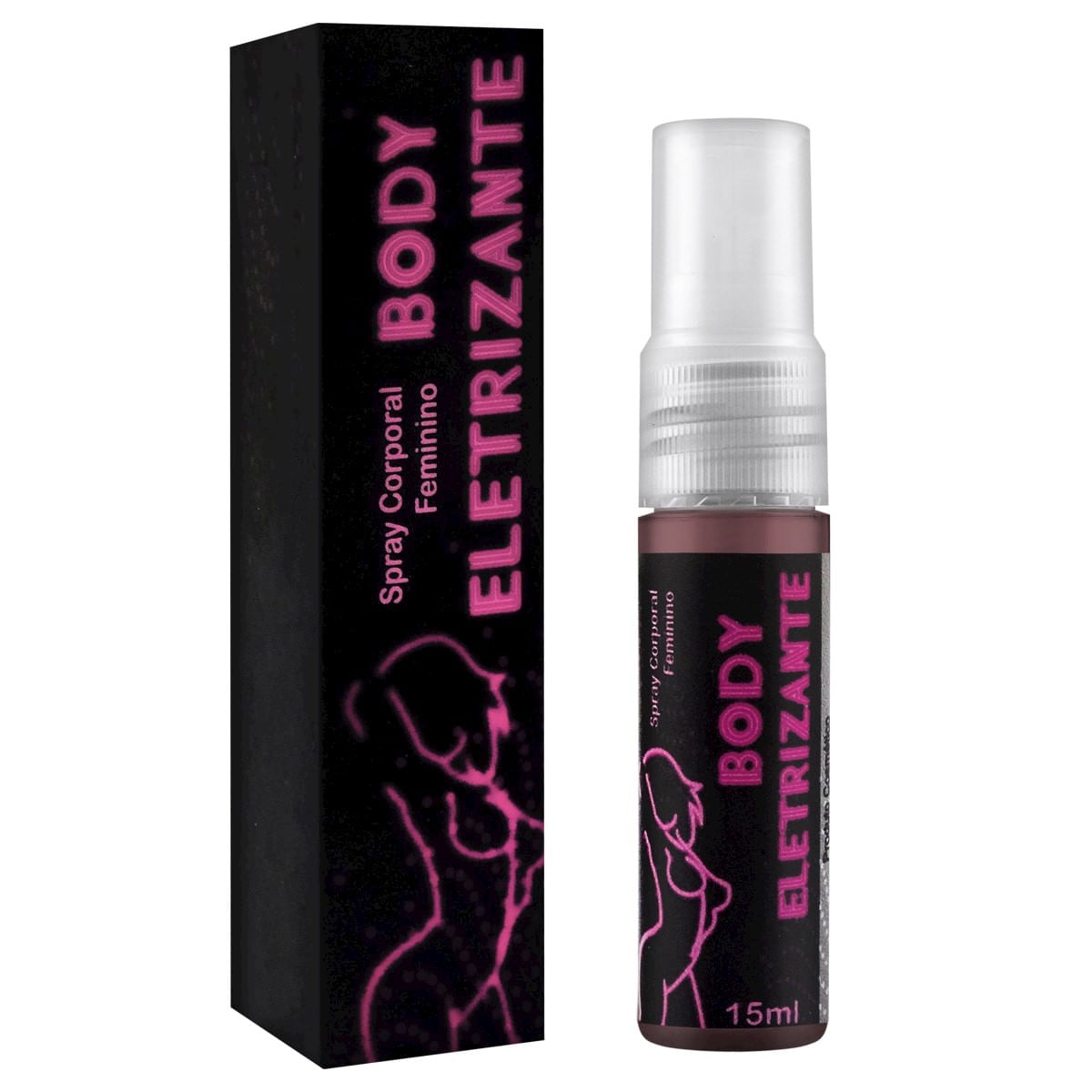Body Eletrizante Spray Corporal Feminino 15ml Garji Body Eletrizante Spray Corporal Feminino 15ml Garji
