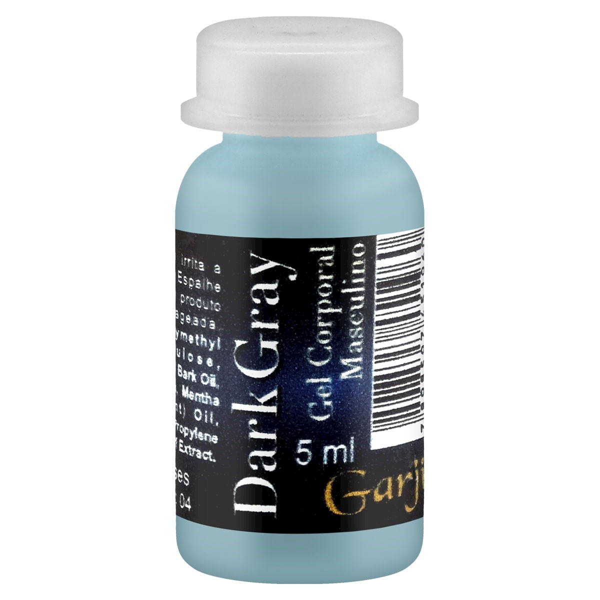 Dark Gray Gel Corporal Masculino 5ml Garji Dark Gray Gel Corporal Masculino 5ml Garji