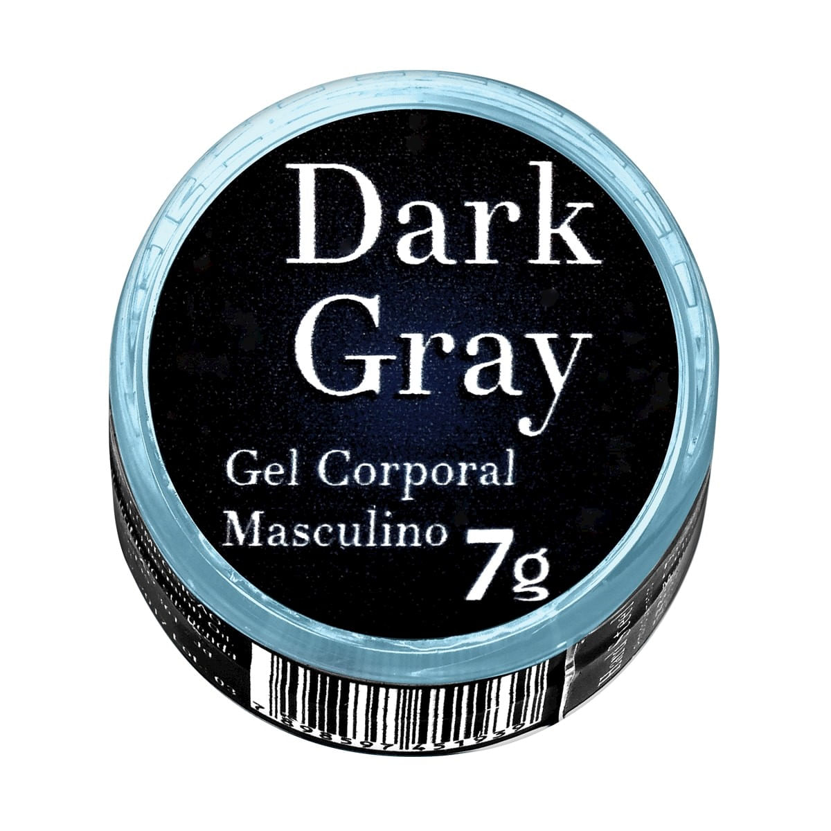 Dark Gray Gel Corporal Masculino 7g Garji Dark Gray Gel Corporal Masculino 7g Garji