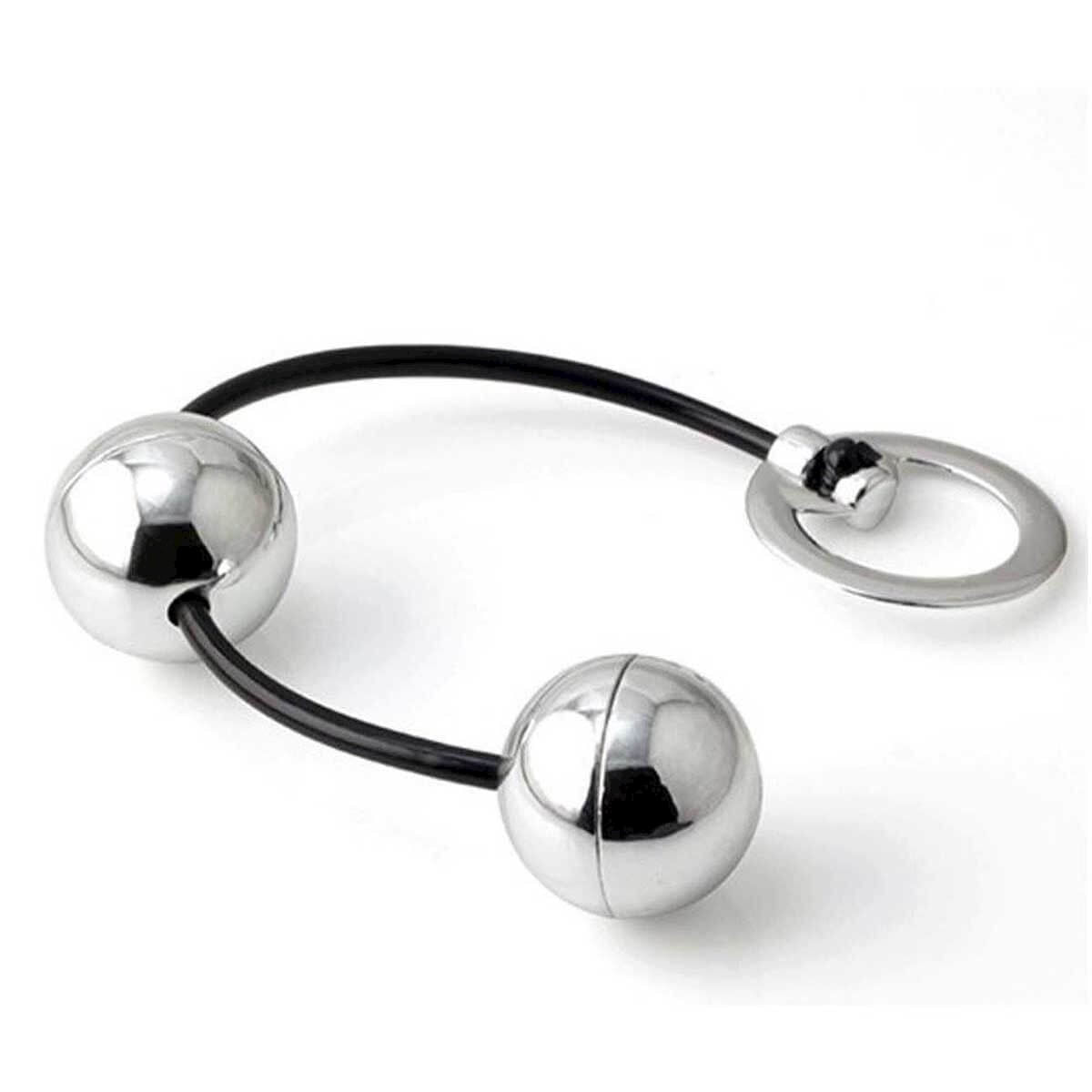 Bolinha Tailandesa com Duas Unidades e Cordão Preto Hard Bolinha Tailandesa com Duas Unidades e Cordão Preto Hard