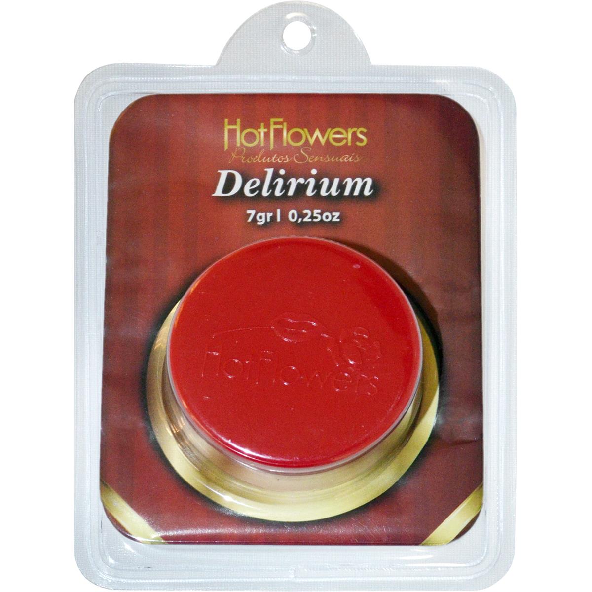 Delirium Blister Esquenta Esfria Creme 7g Hot Flowers