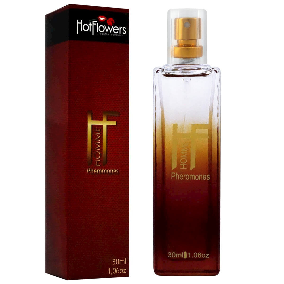 Homme Fragrância Afrodisíaca 30ml Hot Flowers - MelHot