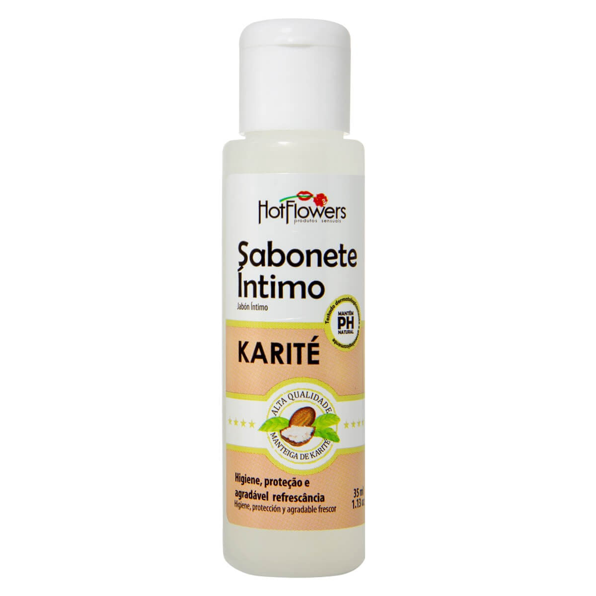 Sabonete Íntimo Manteiga de Karitê 35ml Hot Flowers - MelHot