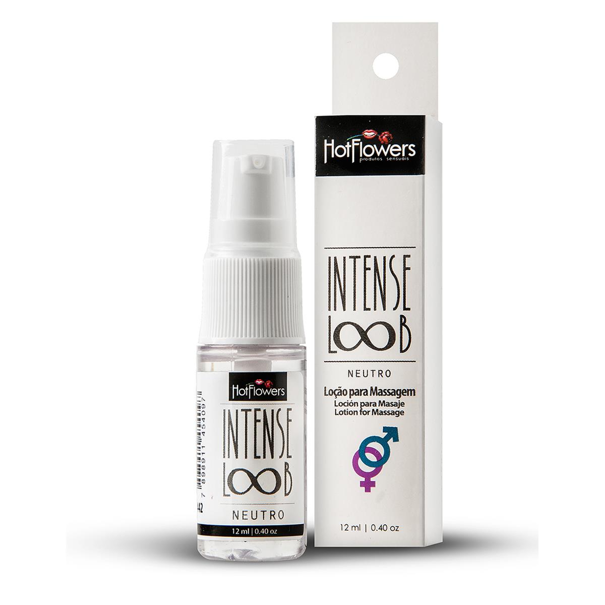 Gel Lubrificante Intense Loob 12ml Hot Flowers - MelHot