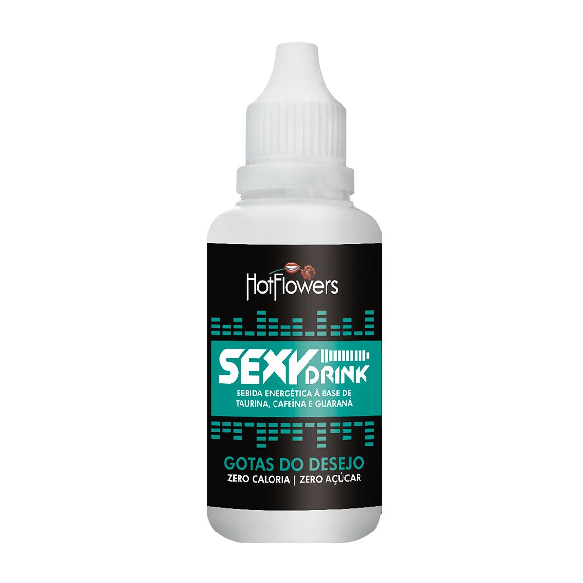 Sexy Drink Gotas do Desejo 15ml Hot Flowers
