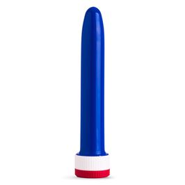Vibrador Personal Médio Azul Atletas do Sexo Edição Limitada Hot Flowers