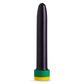 Vibrador Personal Médio Preto Atletas do Sexo Edição Limitada Hot Flowers