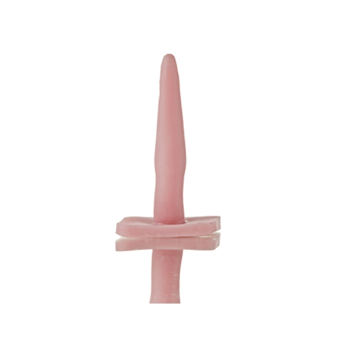 Plug Anal em Silicone 11 x 2,5 cm Hot Flowers