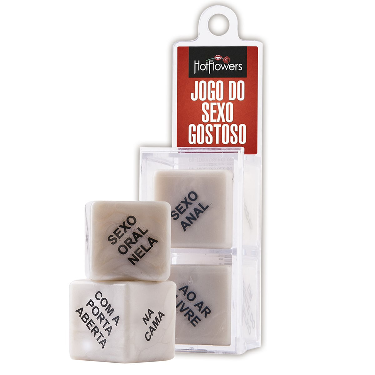 Jogo do Sexo Gostoso Dado Erótico Hot Flowers