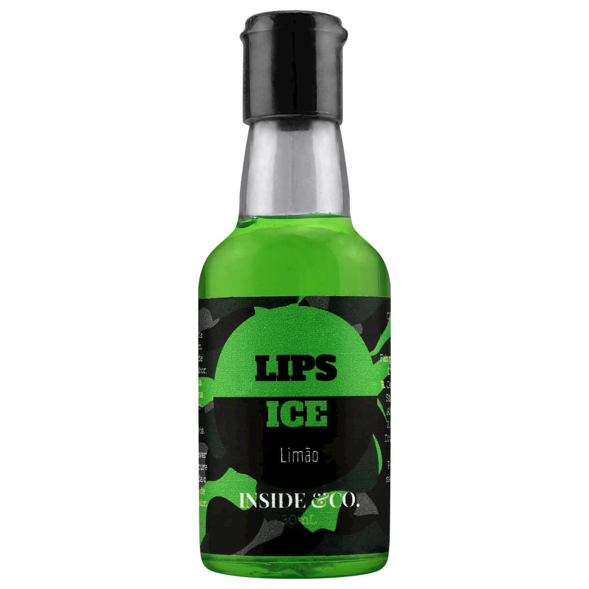 Lips Ice Óleo para Massagem Beijável de Limão 30ml Inside