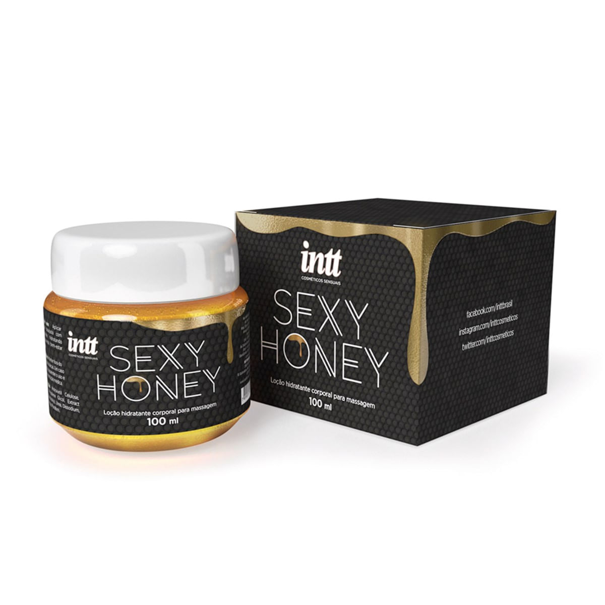 Loção Hidratante Sexy Honey 140g Intt