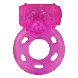 Cock Ring Anel Peniano com Vibrador e Estimulador de Clitóris Intt