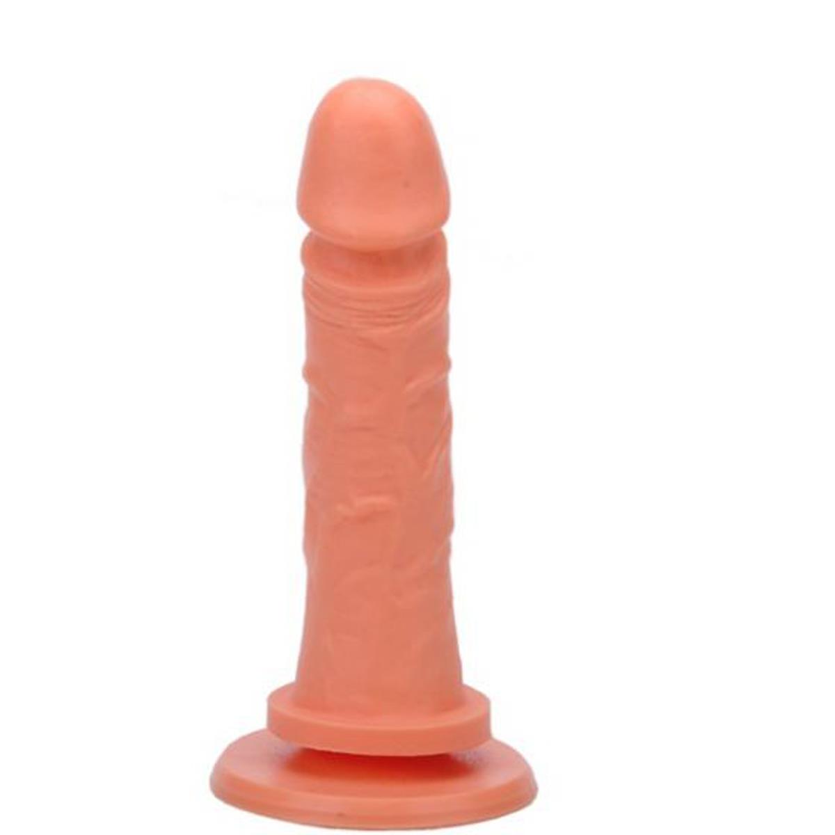 Pênis Maciça com Ventosa 17,5 X 3,8cm Ktoy Pênis Maciça com Ventosa 17,5 X 3,8cm Ktoy