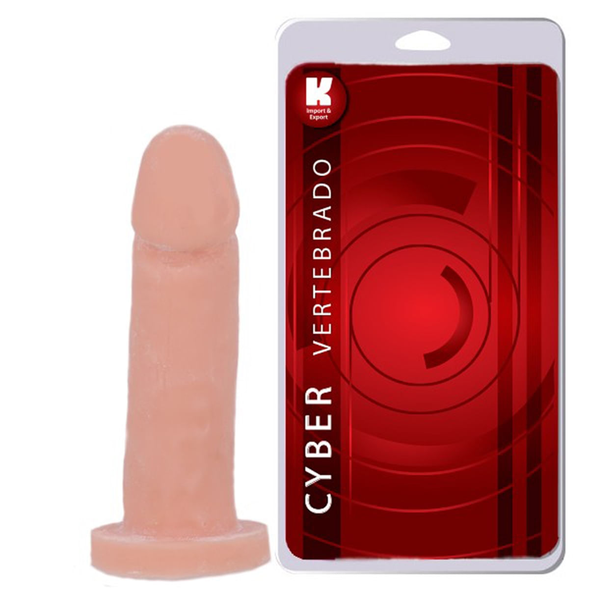 Prótese em Cyber Vertebrada 16 x 3,5cm - K Import & Export Prótese em Cyber Vertebrada 16 x 3,5cm - K Import & Export