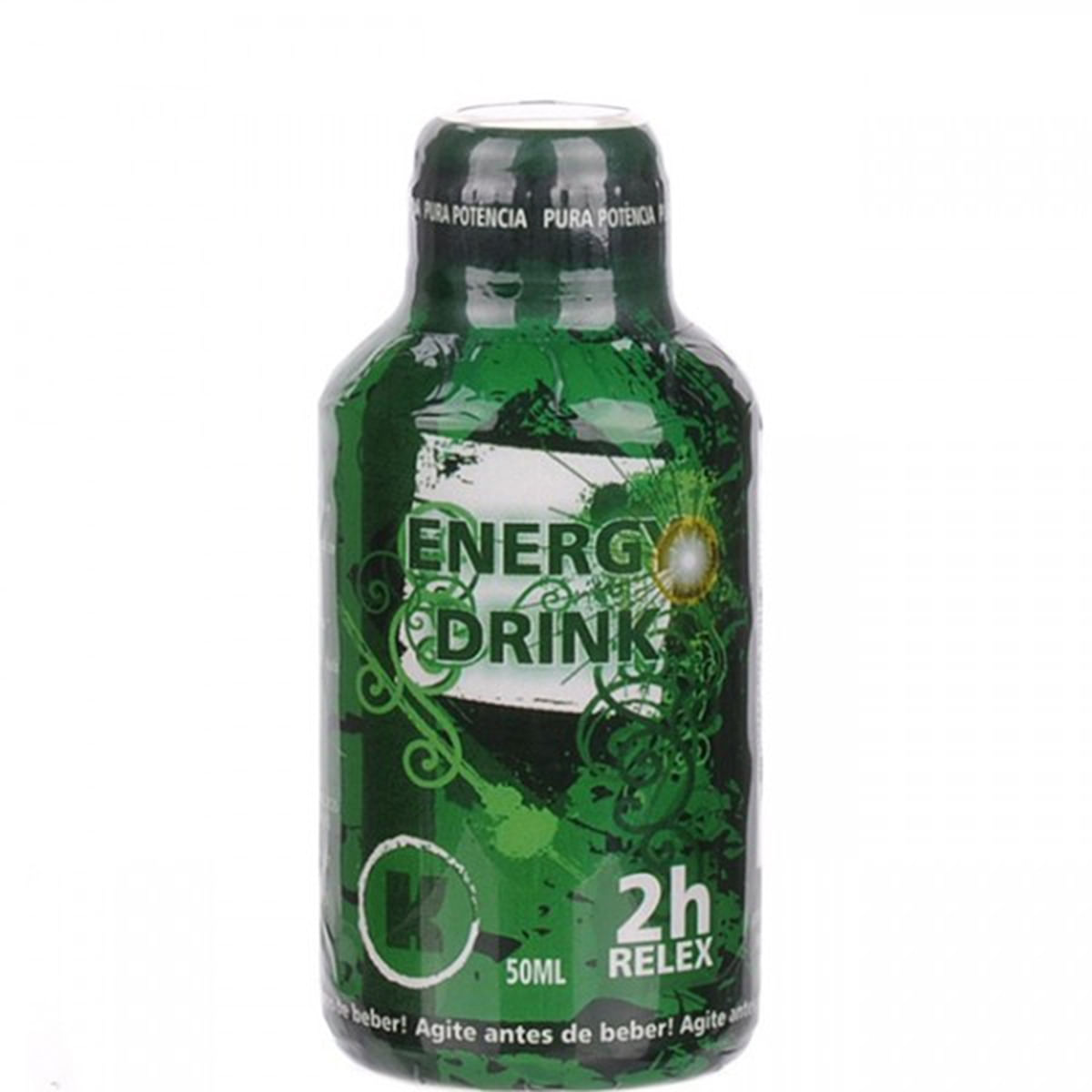 Energy Drink 2h Relex Afrodisíaco Pura Potencia 50ml