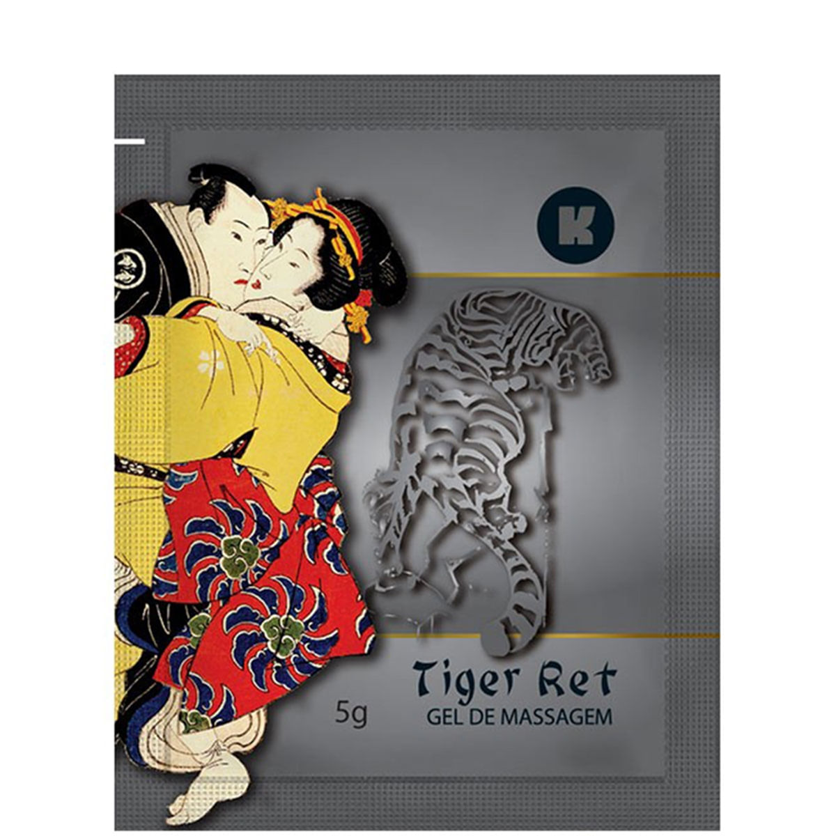 Tiger Ret Relaxa e Descontrair Gel para Massagem Corporal 5g K-gel