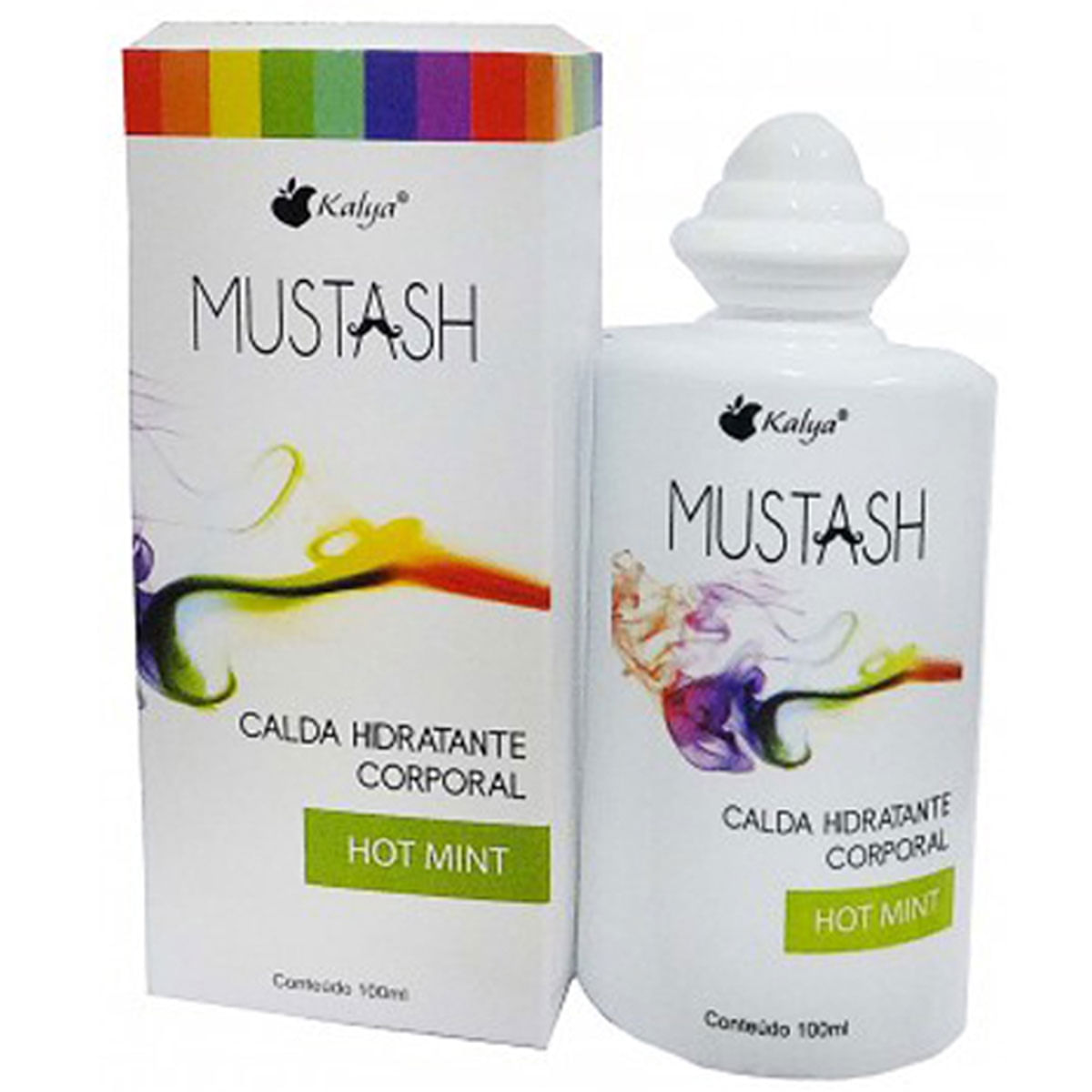 Mustash Hot Mint Gel de Massagem Beijável 100ml Kalya