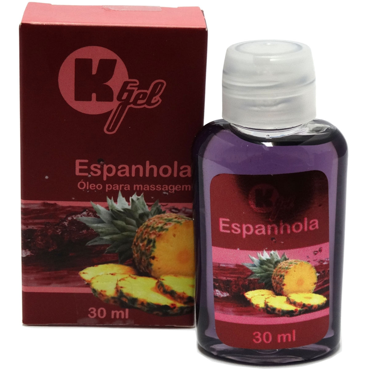 Óleo Para Massagem Hot Espanhola K-gel - Miess