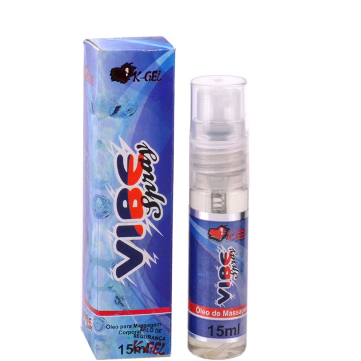 Vibe Spray Óleo para Massagem Corporal 15ml K-gel