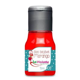Óleo Beijável para Massagem Ice de Morango 15ml La Pimienta