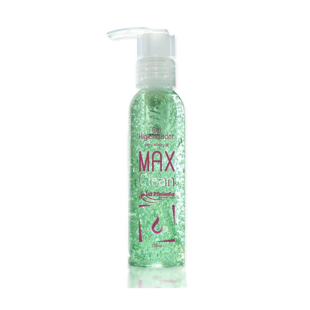 Max Clean Gel Higienizador para Limpeza 120ml La Pimenta
