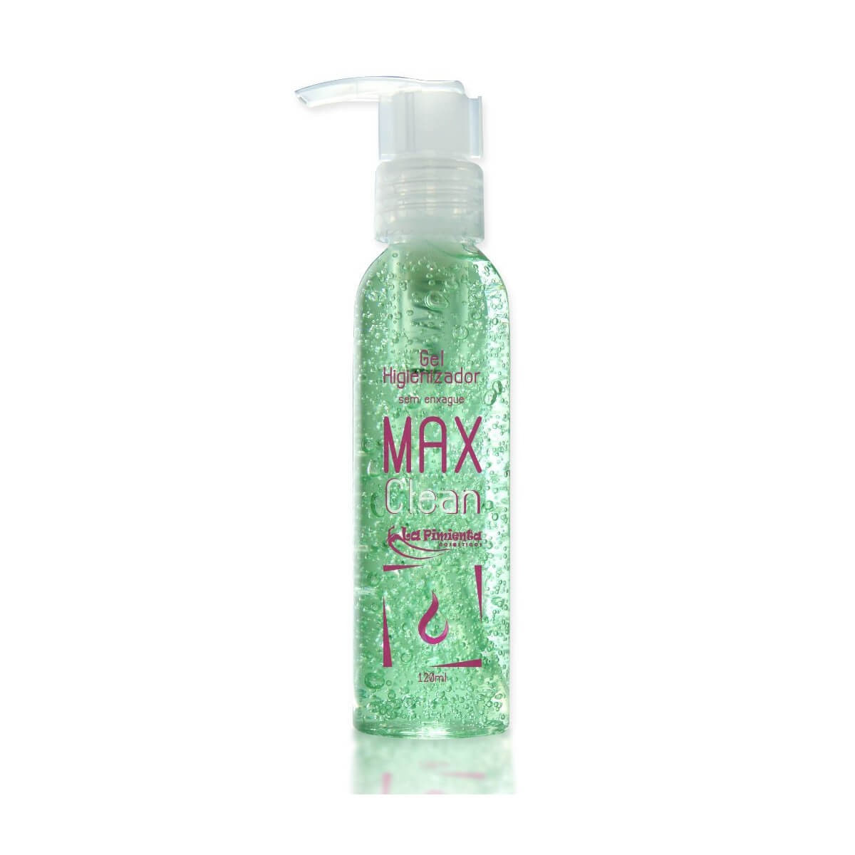 Max Clean Gel Higienizador para Limpeza 120ml La Pimenta Max Clean Gel Higienizador para Limpeza 120ml La Pimenta