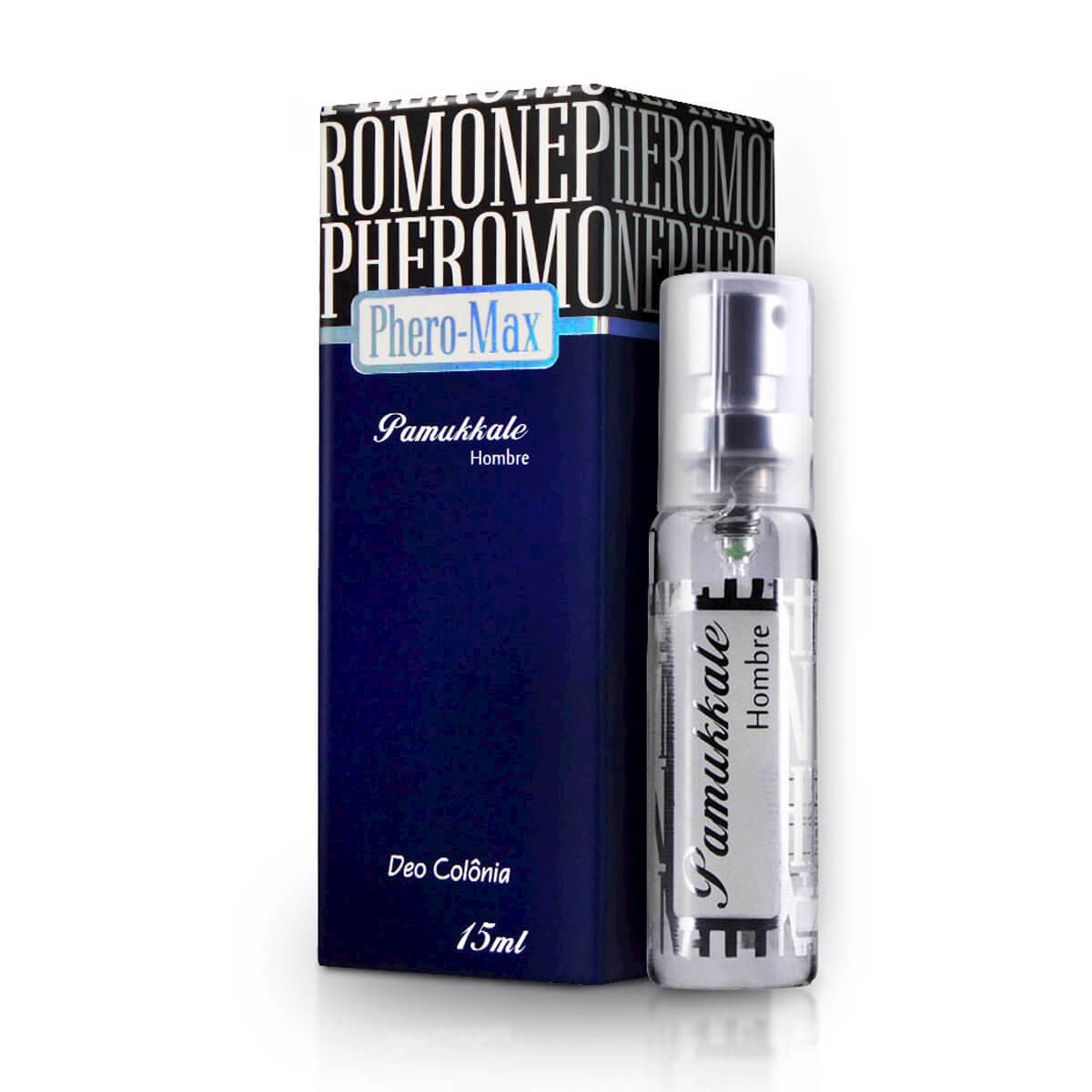Phero Max Pamukkale Deo Colônia Masculina 15ml La Pimienta Phero Max Pamukkale Deo Colônia Masculina 15ml La Pimienta