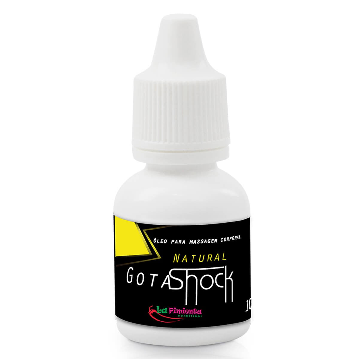 Gotas Shock Natural para Massagem 10ml La Pimienta Gotas Shock Natural para Massagem 10ml La Pimienta