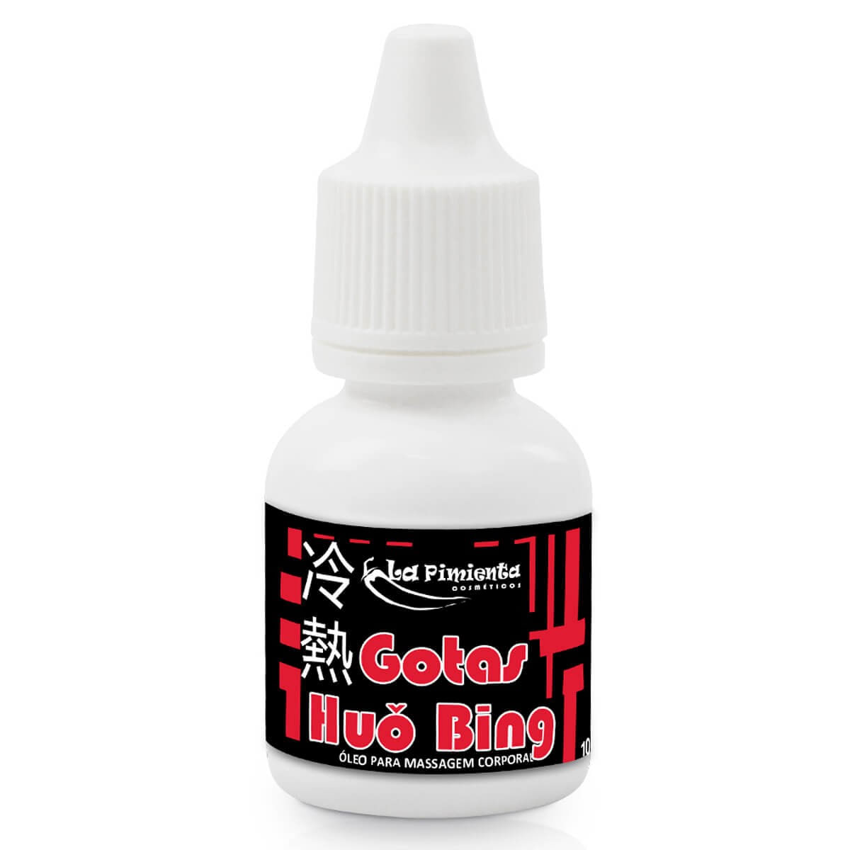 Gotas Huo Bing Óleo Térmico para Massagem 10ml La Pimienta Gotas Huo Bing Óleo Térmico para Massagem 10ml La Pimienta