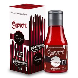Sorvete Óleo Beijável para Massagem Ice de Cereja 35ml La Pimienta