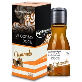 Algodão Doce Óleo para Massagem Beijável de Caramelo Hot 35ml La Pimienta