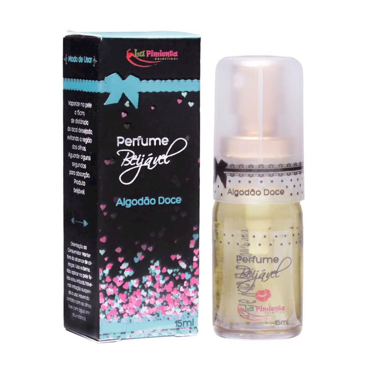 Perfume Beijável com Aroma de Algodão Doce 15ml La Pimienta