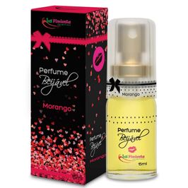Perfume Beijável com Aroma de Morango 15ml La Pimienta