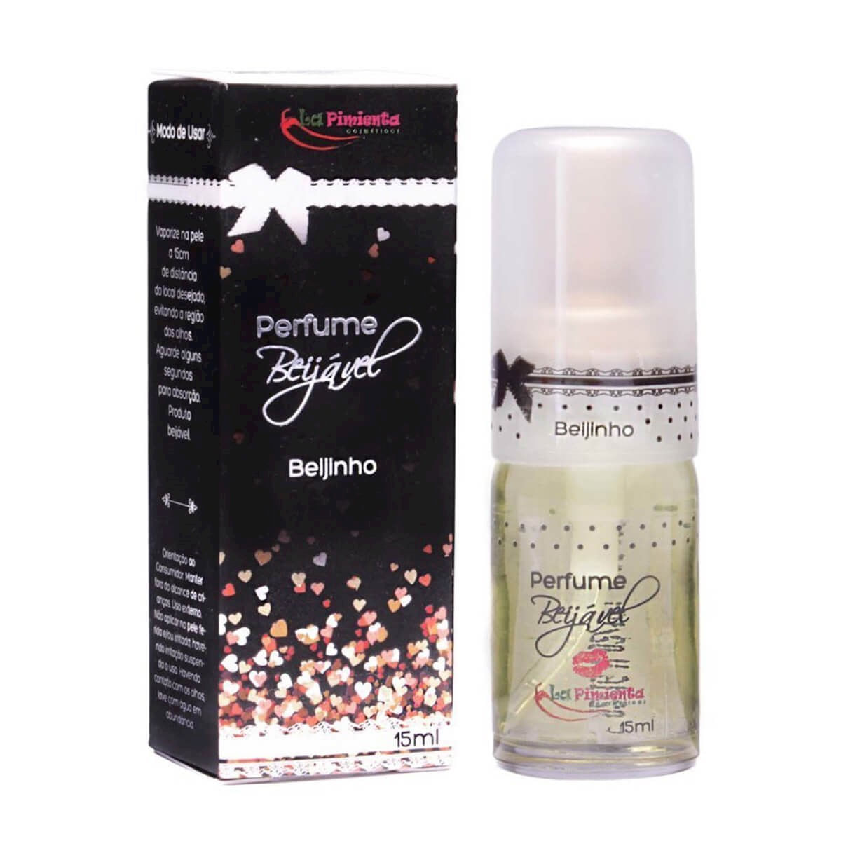 Perfume Beijável com Aroma de Beijinho 15ml La Pimienta Perfume Beijável com Aroma de Beijinho 15ml La Pimienta