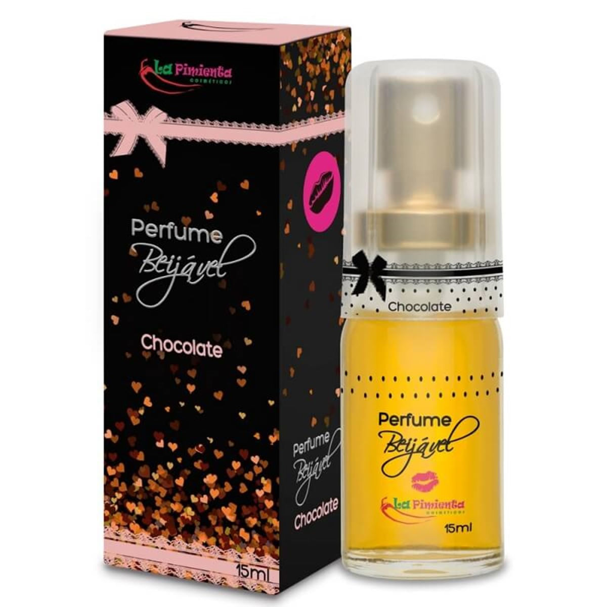 Perfume Beijável com Aroma de Chocolate 15ml La Pimienta