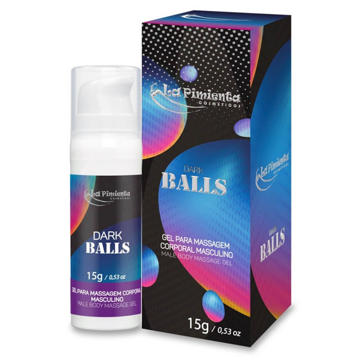 Dark Balls Gel para Massagem Masculino 15g La Pimienta