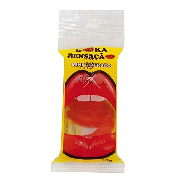 Bala de Gelatina Mini Diversão Loka Sensação
