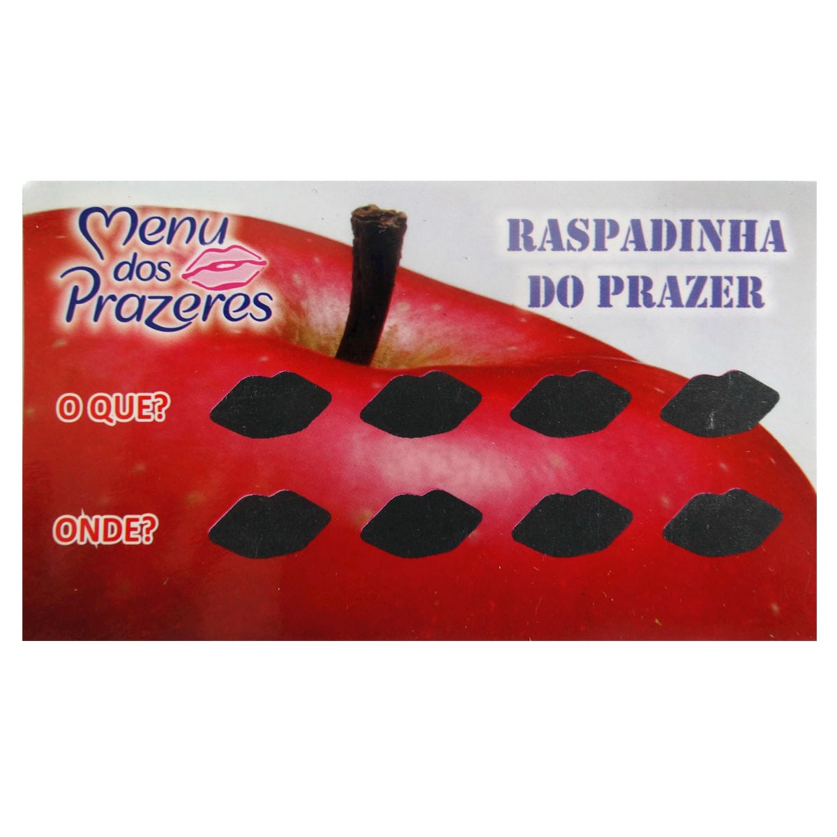 Raspadinha do Prazer Menu dos Prazeres Raspadinha do Prazer Menu dos Prazeres