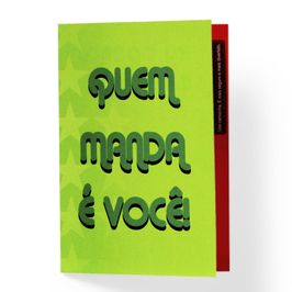 Cartão de Presente Quem Manda É Você Menu dos Prazeres